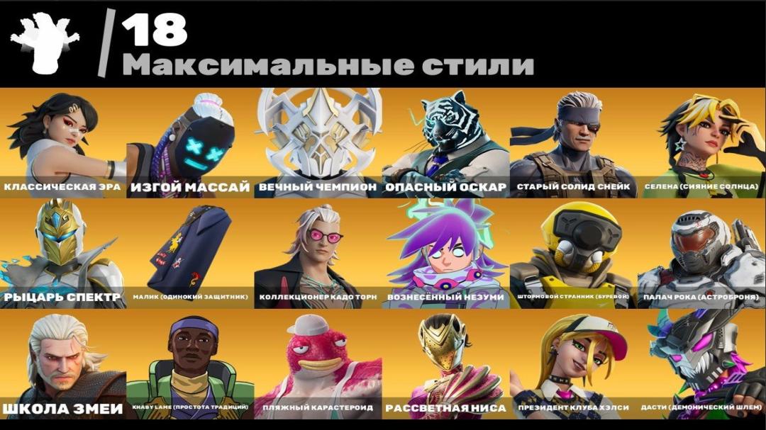 Diverse Fortnite Collection with 59 Unique Skins 🎭🖥