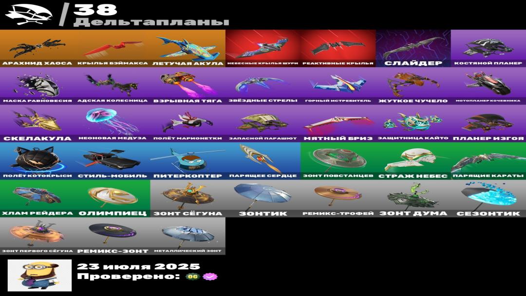 Diverse Fortnite Collection with 45 Unique Skins 🎭🖥