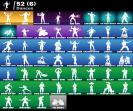 Diverse Collection of 50 Unique Skins for PC Battle Royale