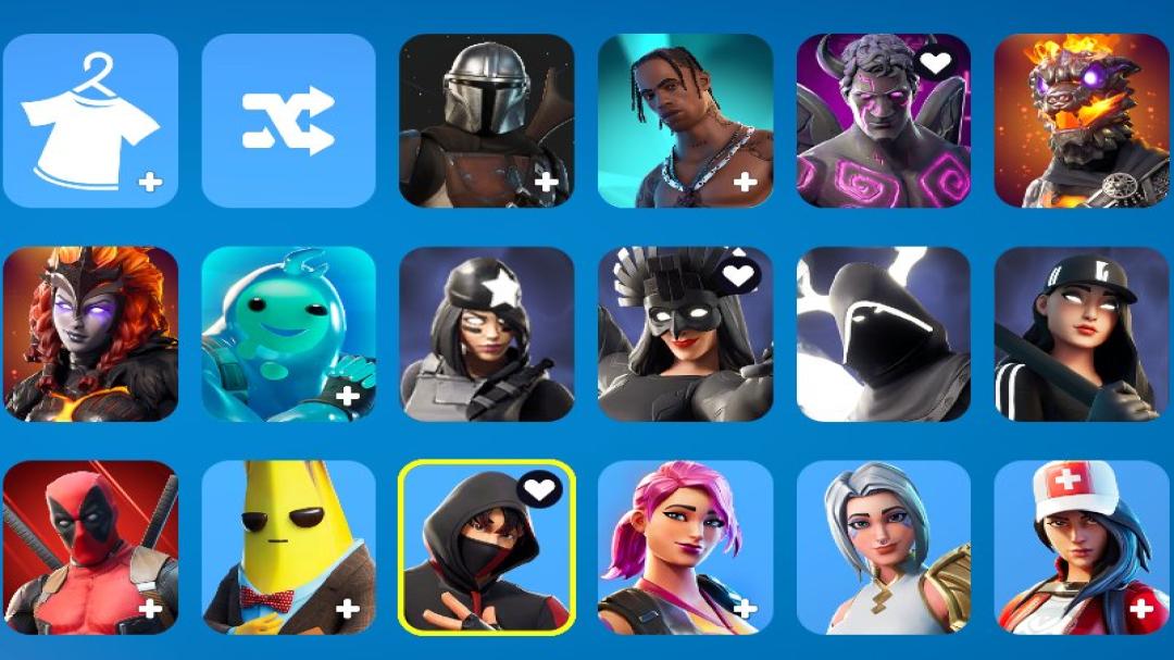 Epic Battle Royale Collection with 81 Unique Skins 🎭🖥