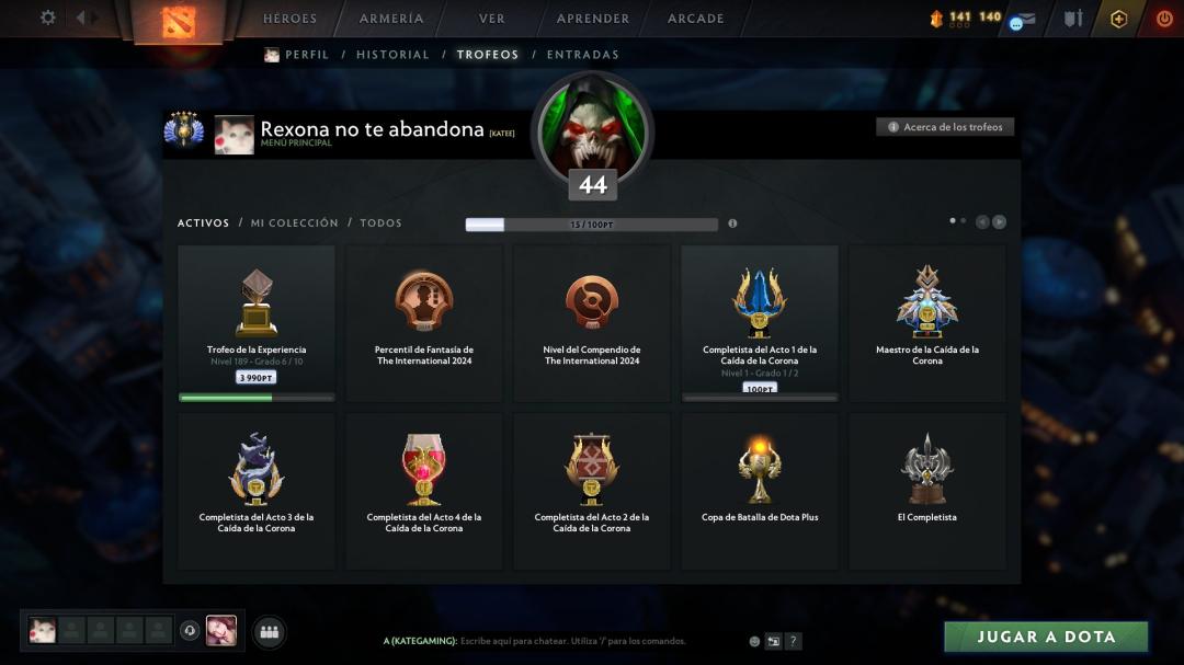 High-Ranked Dota 2 Account with 5401 MMR and 1483 Hours