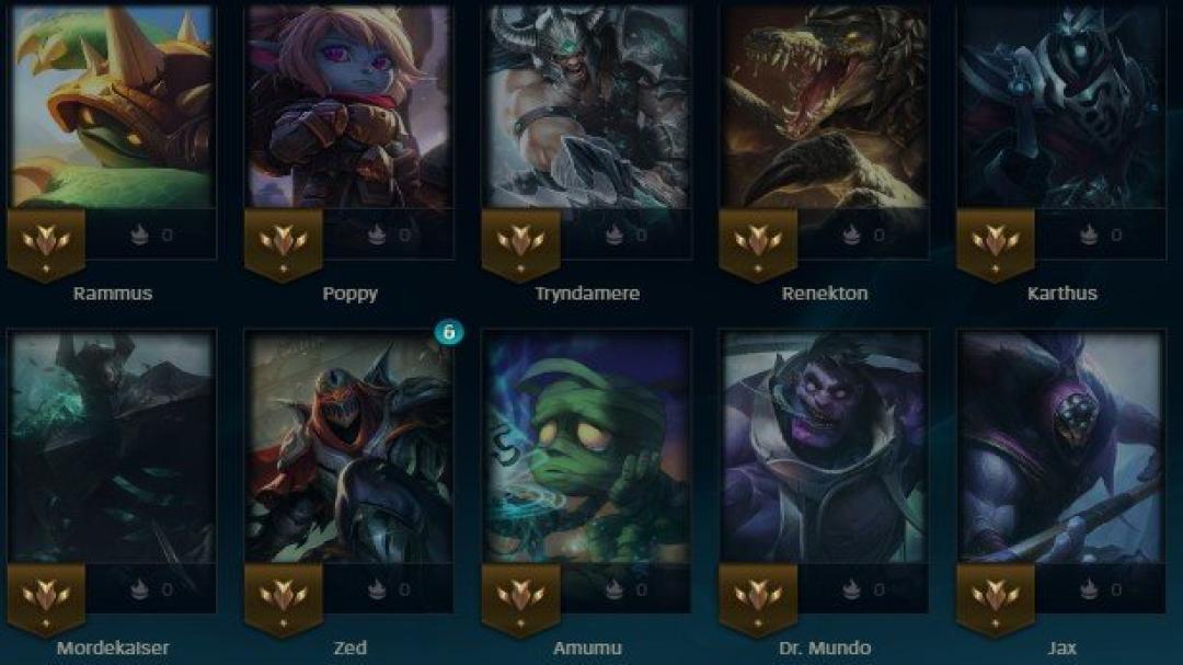 Unranked EU West Account with 37 Champions and 14 Skins
