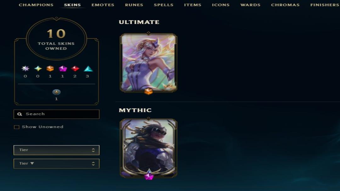 Diverse EU West Account with 35 Champions and 20 Skins