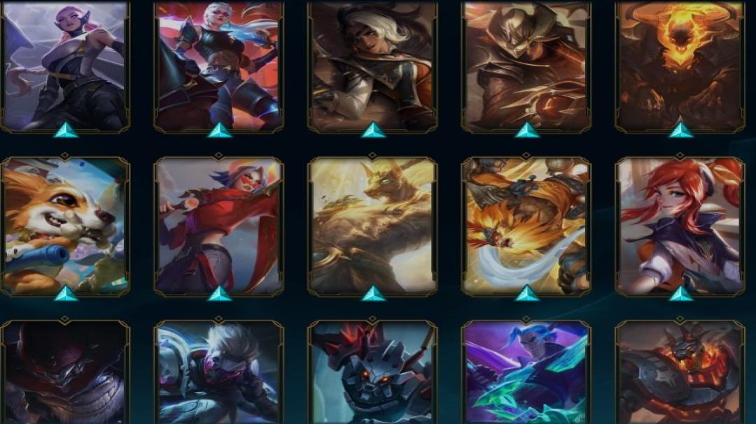 Versatile Account on EU West with 160 Champions and 205 Skins