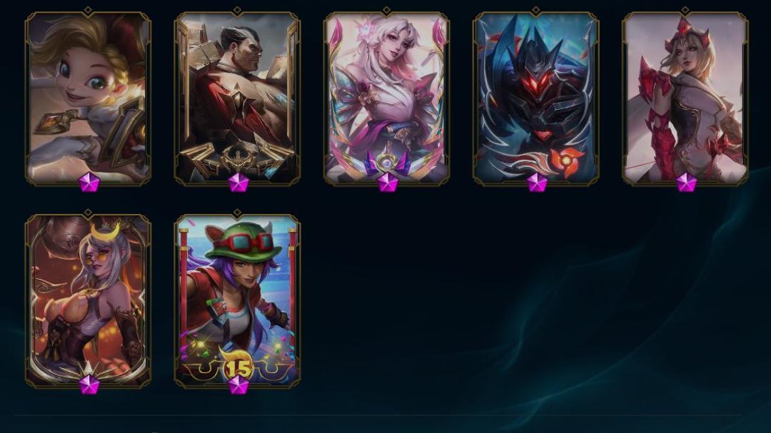 Platinum Account with 116 Level, 118 Champions, and 86 Skins