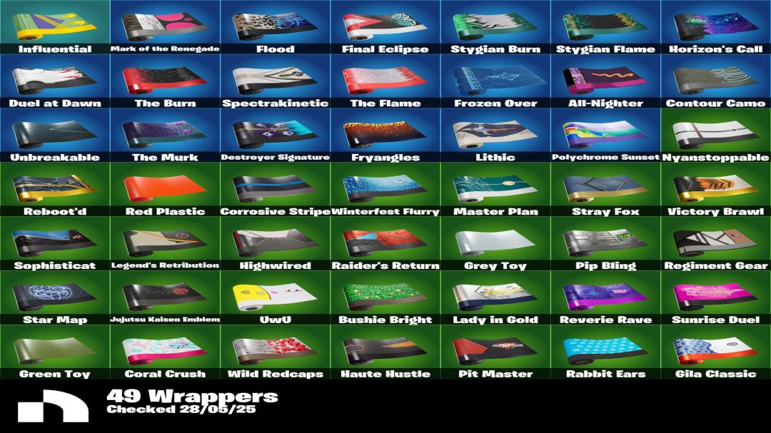 Diverse Collection of 107 Unique Skins for Battle Royale on PC
