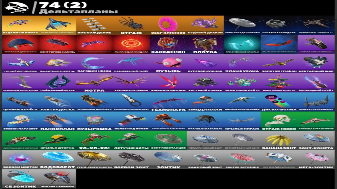 Diverse Fortnite Collection with 82 Unique Skins 🎭🖥