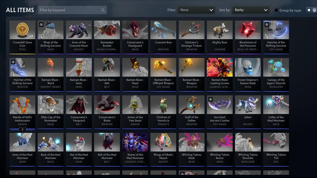 Dota 2 Account with 2100 MMR and 3800 Hours Played