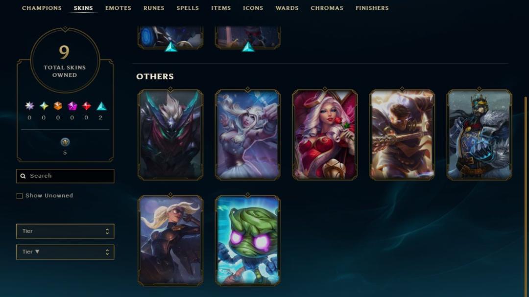 Level 35 EU West Account with 26 Champions and 19 Skins