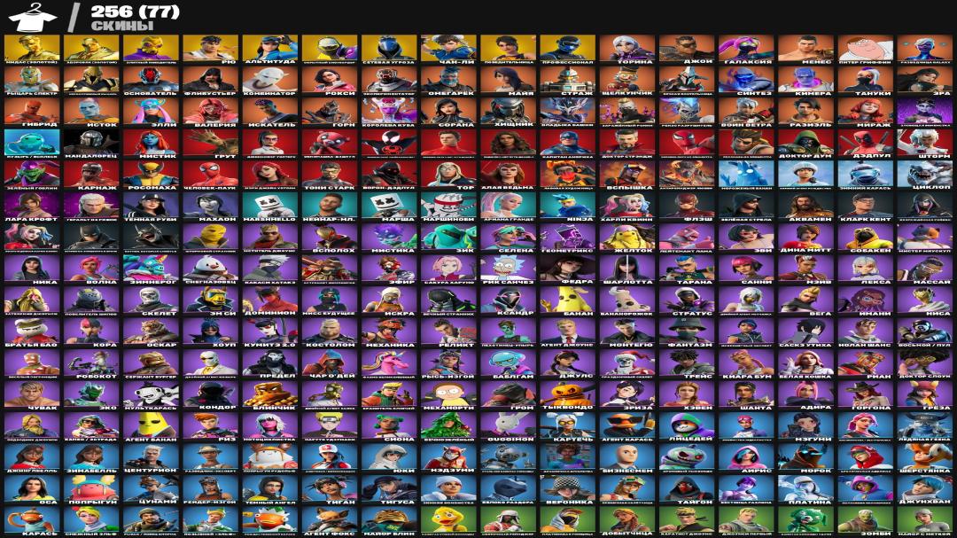 🎮 PC Battle Royale Account | 256 Skins | 1 pcs. in Stock | Sale 🛡