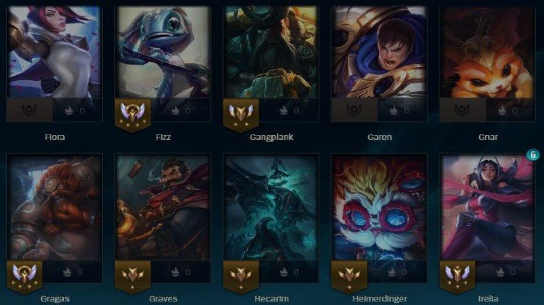 Level 44 Account with 108 Champions and 20 Skins on EU West