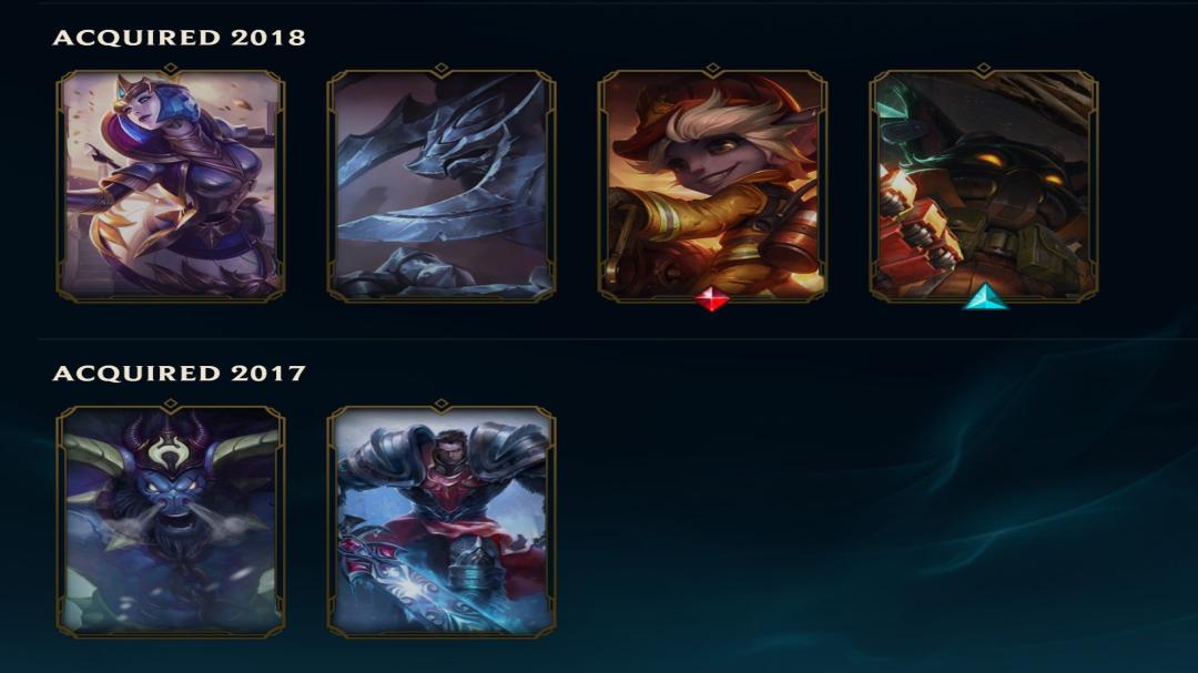 Level 72 Account with 58 Champions and 23 Skins on EU Nordic &amp; East