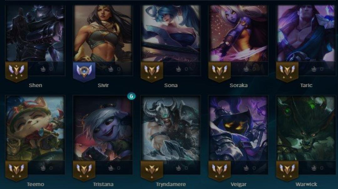 Level 30 Account with 31 Champions and 4 Skins on NA Server