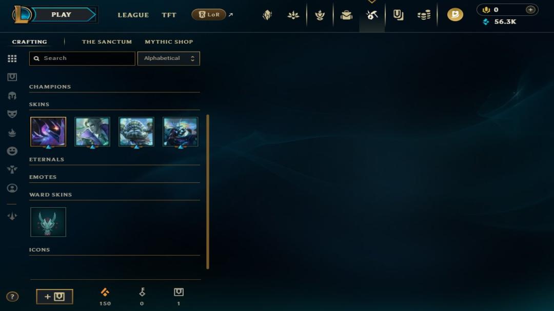 Diverse Champion Collection on EU West Server, Level 31