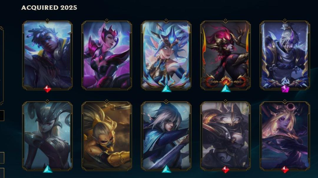 Diamond Account with 100 Champions and 25 Skins on EU West