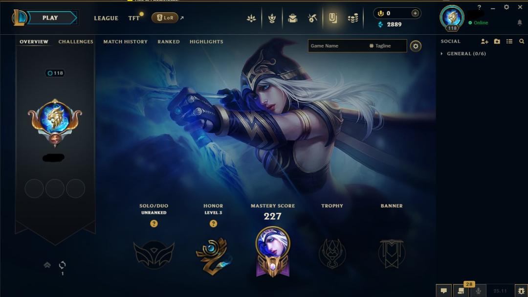 🎮 EU West LoL Account | Lvl 118, 67 Champions, 15 Skins | Unranked | 🛡️ In stock: 1 pcs. ⭐️