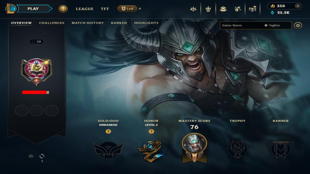 EU West Level 30 Account with 3 Champions and 1 Skin