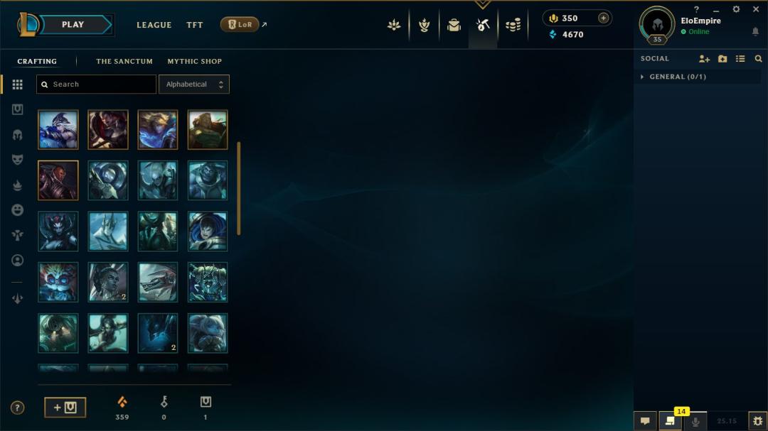 Gold Rank Account on EU West with 32 Champions and Level 35
