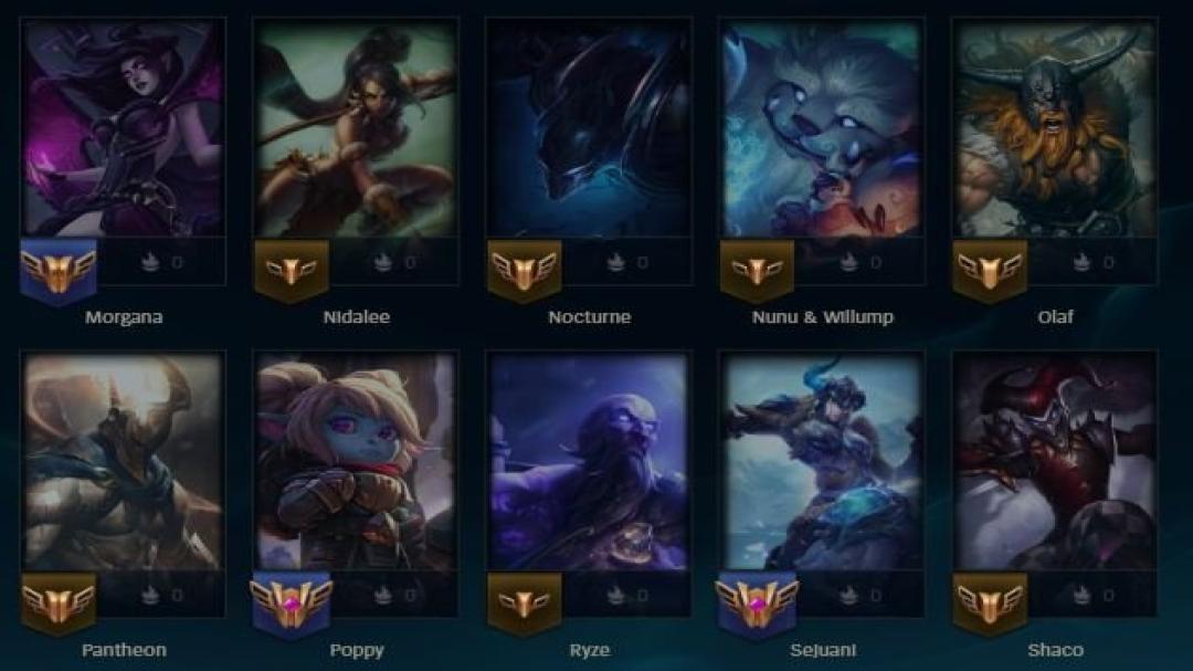 Level 30 EU West Account with 41 Champions and 5 Skins