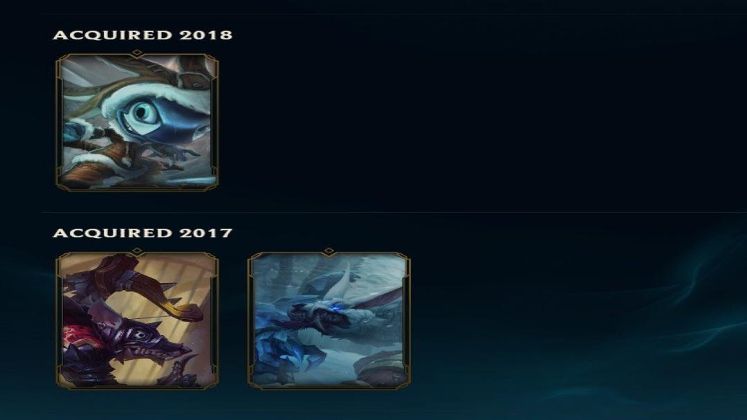 Diverse Collection of Champions and Skins on Latin America North