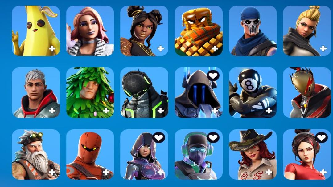 Epic Battle Royale Collection with 81 Unique Skins 🎭🖥