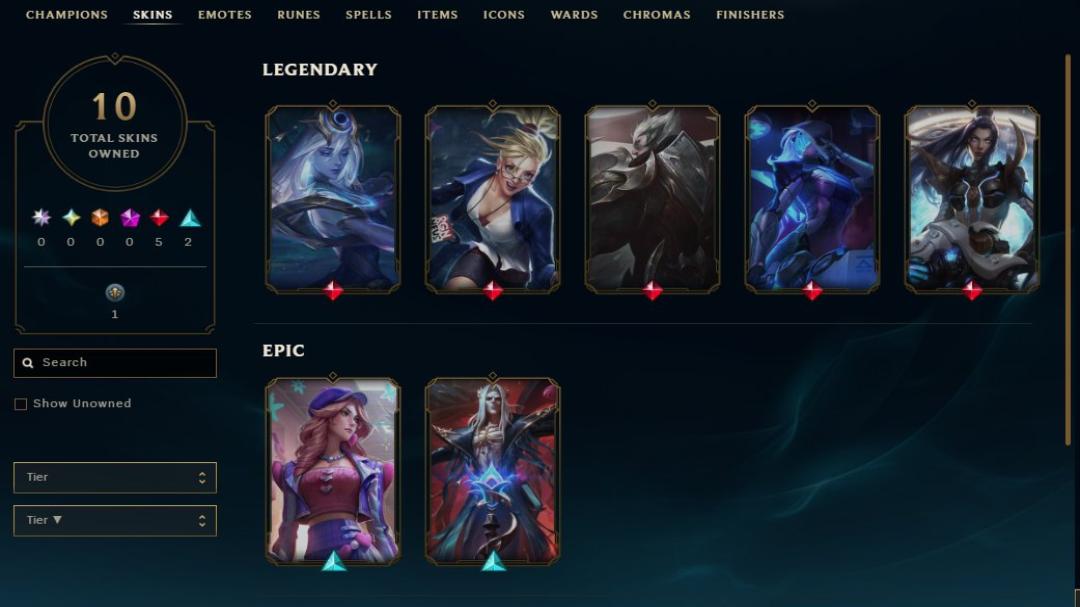 🎮 EU West | Level 47 | 38 Champions | 12 Skins | Unranked 🛡
