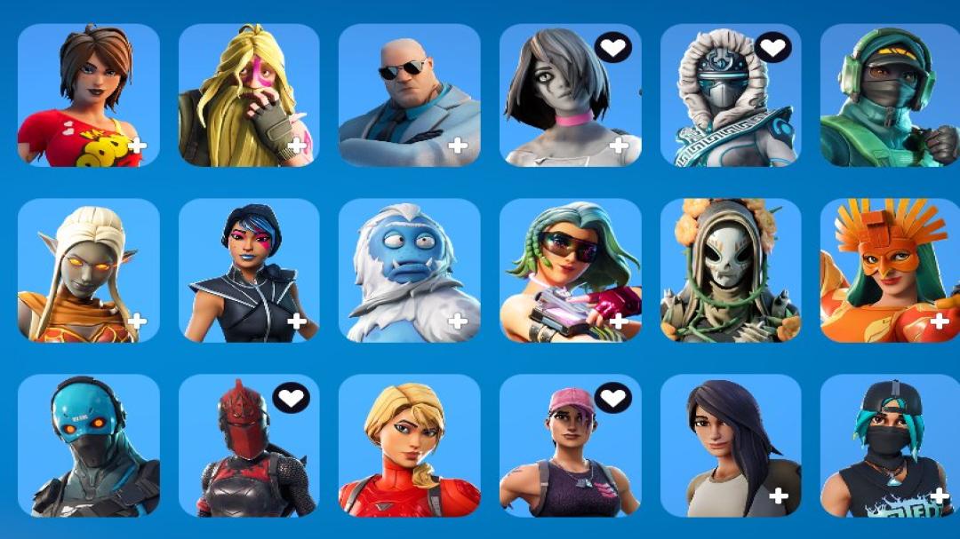 Epic Battle Royale Collection with 81 Unique Skins 🎭🖥