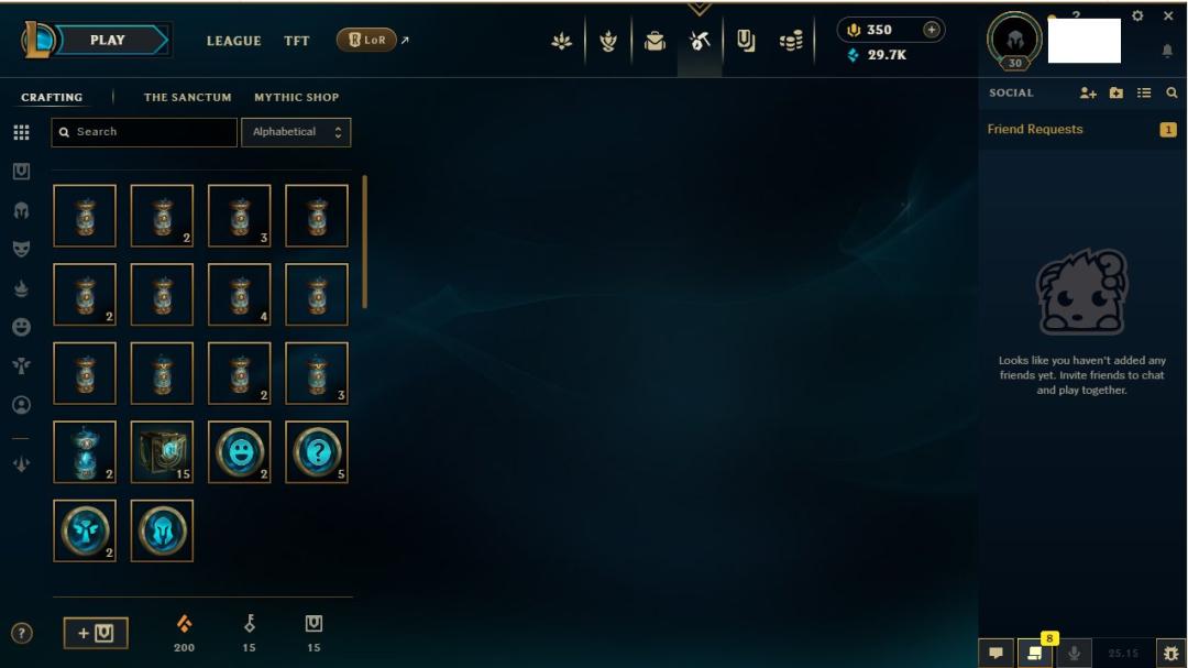 Starter Account on EU West with 1 Champion and Level 30