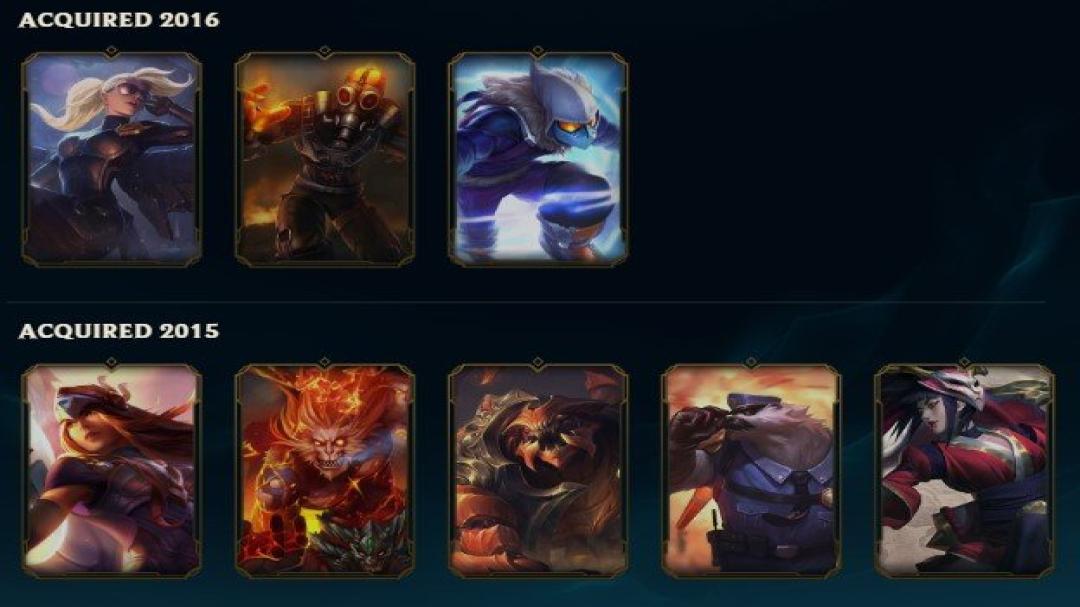 Level 44 Account with 108 Champions and 20 Skins on EU West