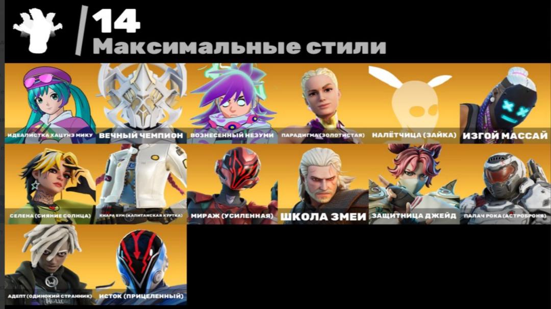 Diverse Fortnite Collection with 82 Unique Skins 🎭🖥