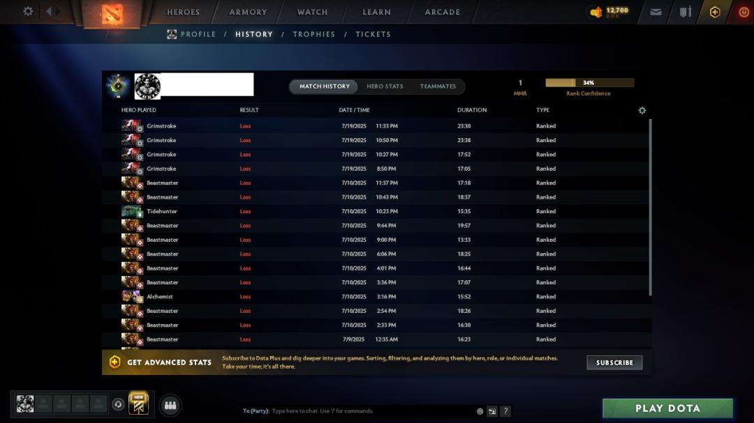 🎮 Dota 2 Account with 1 MMR | 1200 Hours | 9192 Behavior Score 🏆