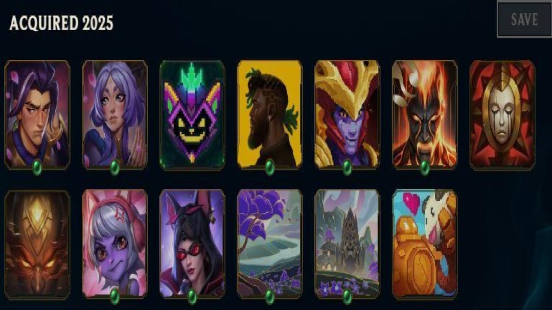 Diverse Champion Collection on EU West Server, Level 31