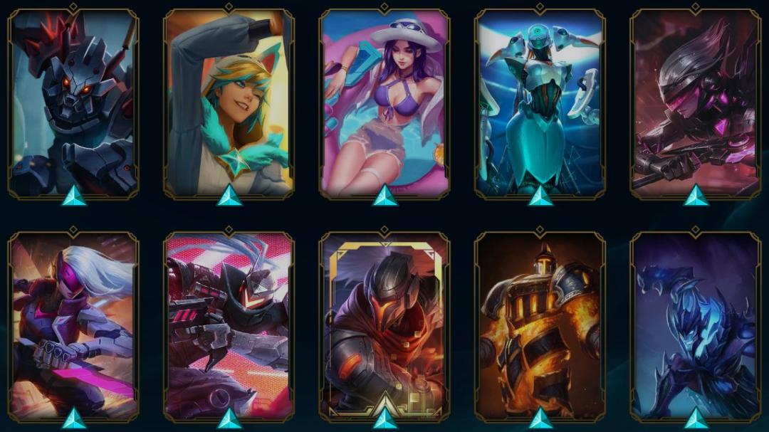 Diverse Champion Collection on EU Nordic &amp; East Server