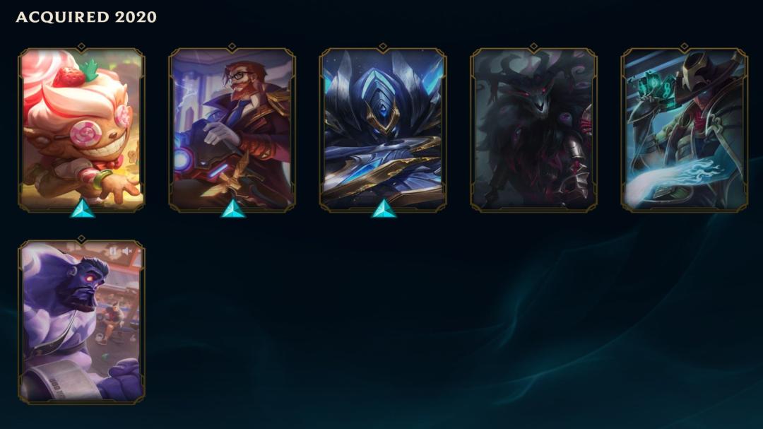 Diverse Champion Collection with 83 Skins on Japan Server