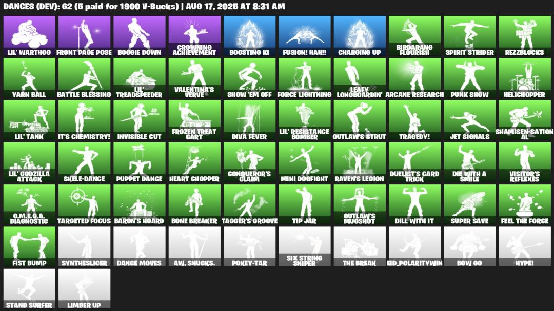 Impressive Fortnite Collection with 71 Unique Skins on PC 🎭🖥