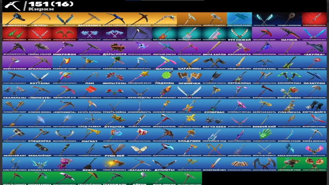 Diverse Collection of 155 Unique Skins for Battle Royale on PC