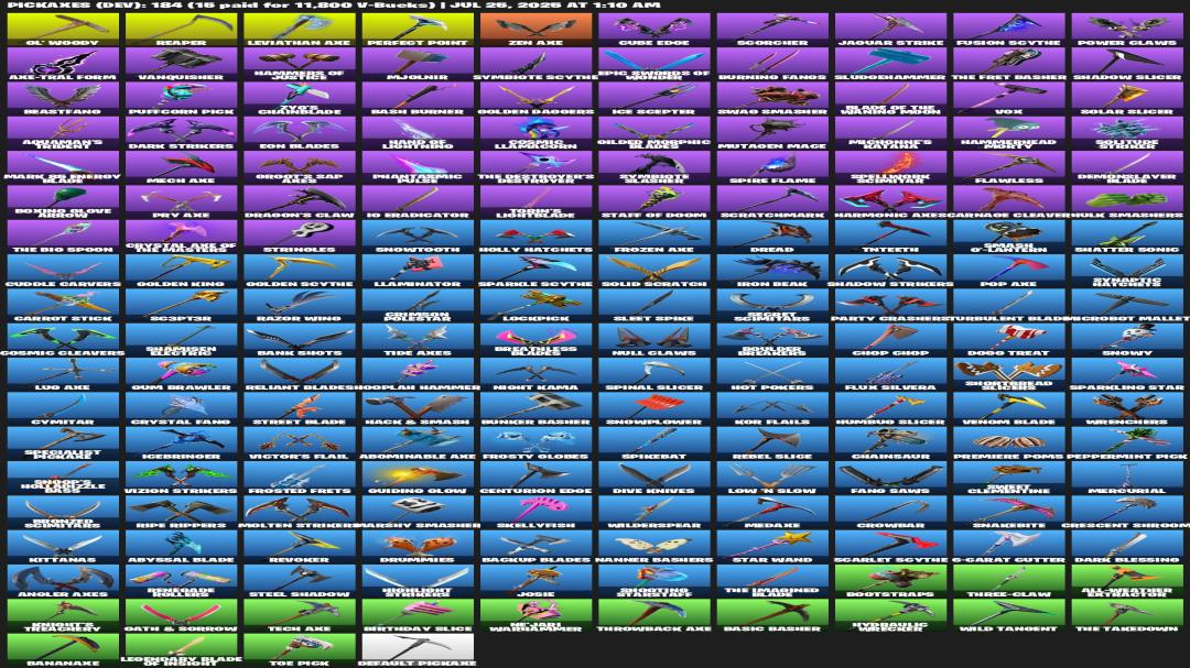 🎮 (PC) Battle Royale Account | 183 Skins | 1 pcs. in Stock | Sale 🛡