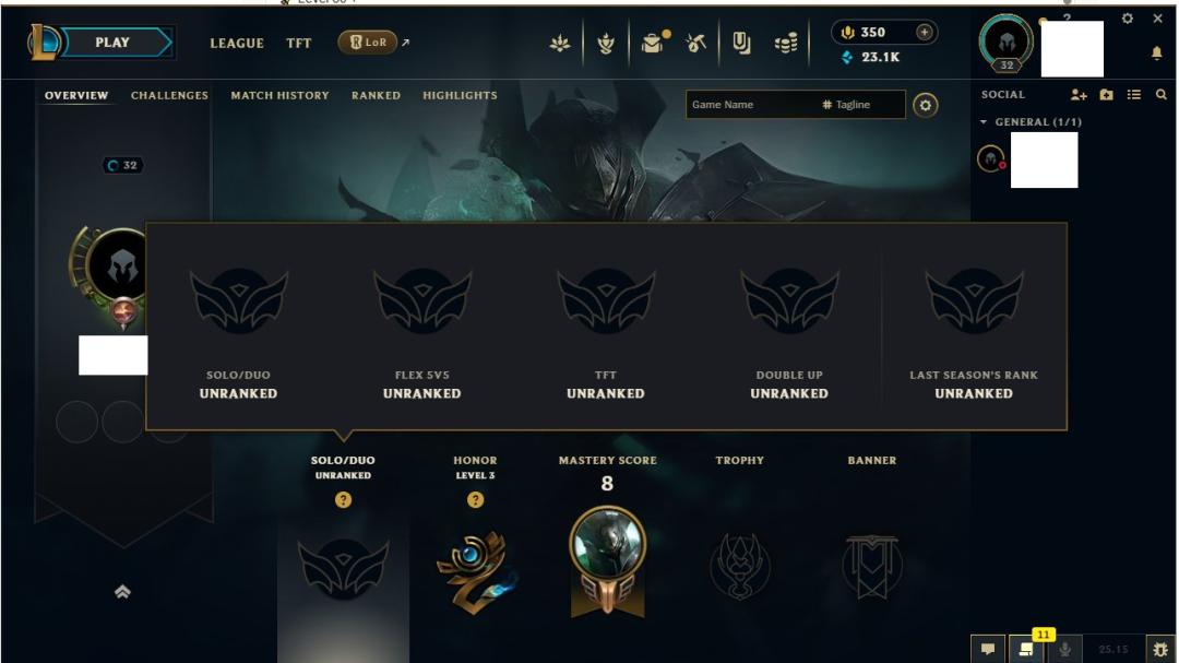 Level 30 Account with 1 Champion on EU West Server