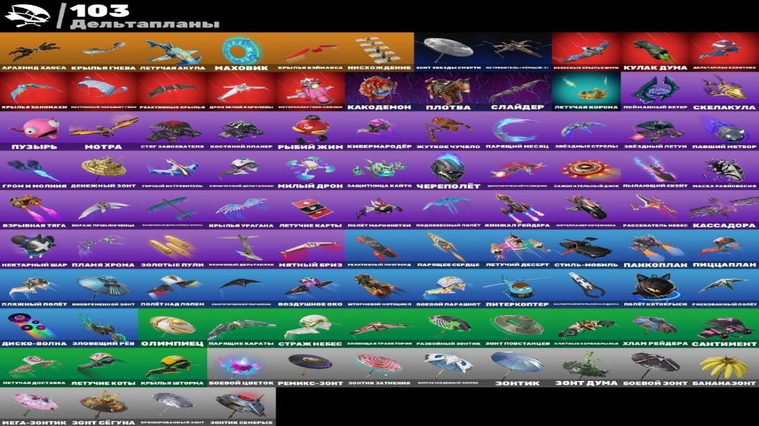 Diverse Fortnite Collection with 84 Unique Skins 🎭🖥