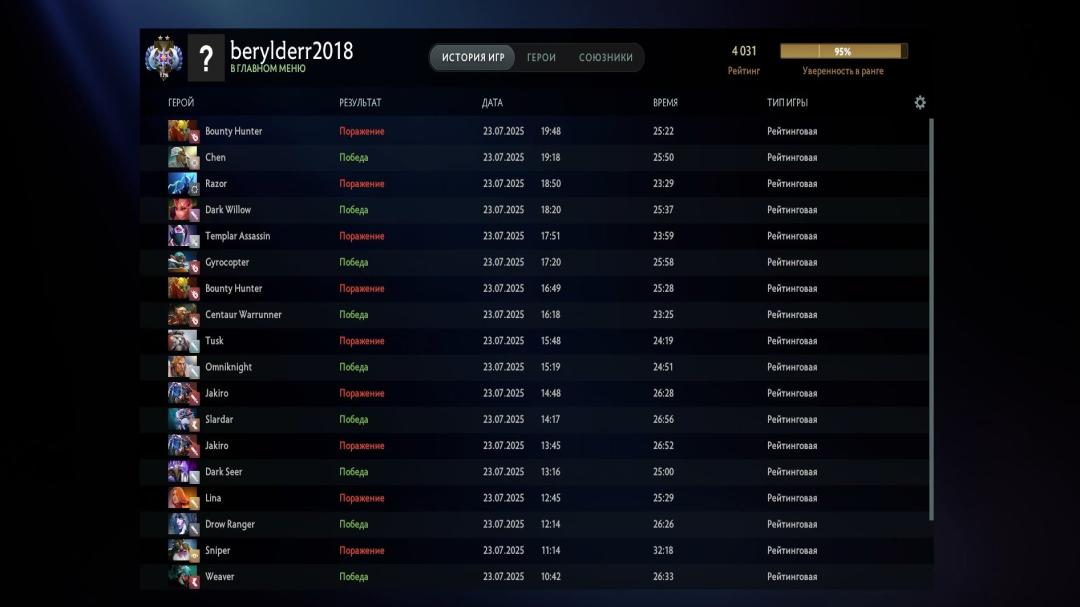 🎮 Dota 2 Account with 1795 MMR | 200 Hours Played 🕒