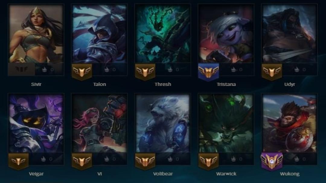 Level 30 EU West Account with 41 Champions and 5 Skins