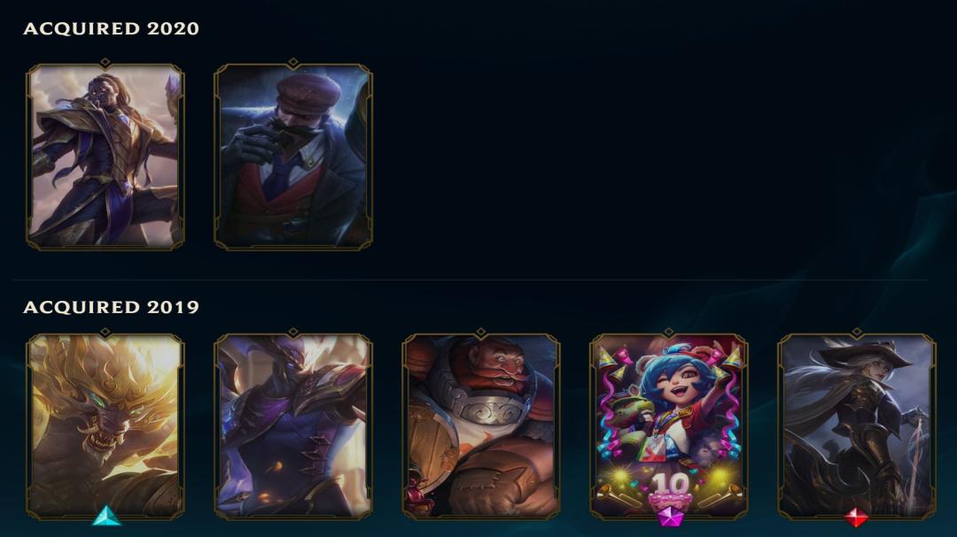 Level 72 Account with 58 Champions and 23 Skins on EU Nordic &amp; East