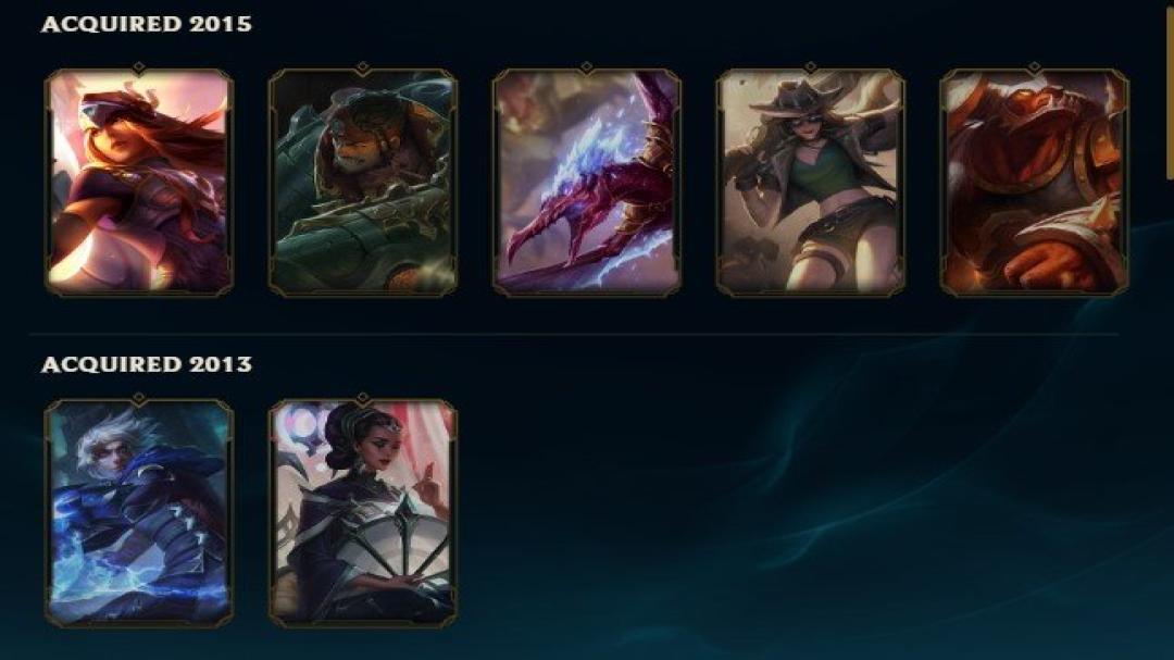 Unranked Level 30 Account with 72 Champions and 35 Skins