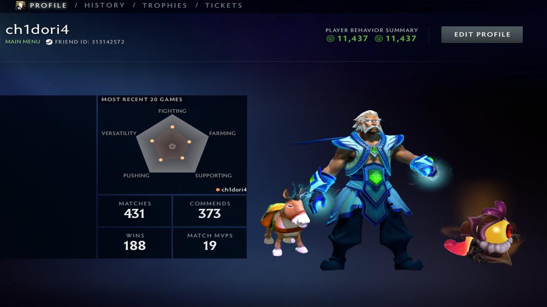 🏅 MMR 10 | 🕒 390h | 🛡 Integrity 11400