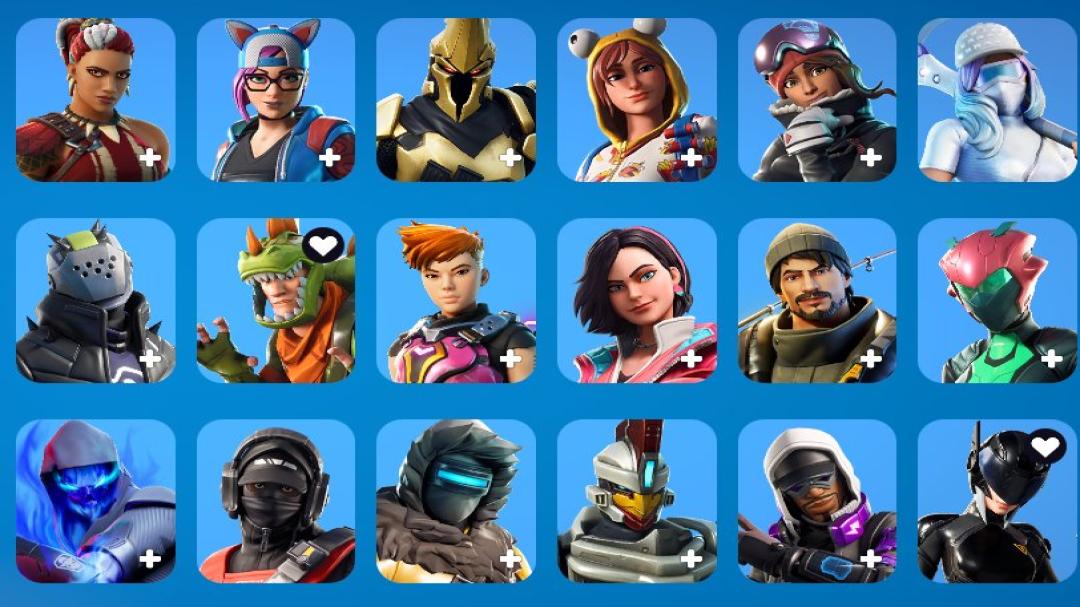 Epic Battle Royale Collection with 81 Unique Skins 🎭🖥