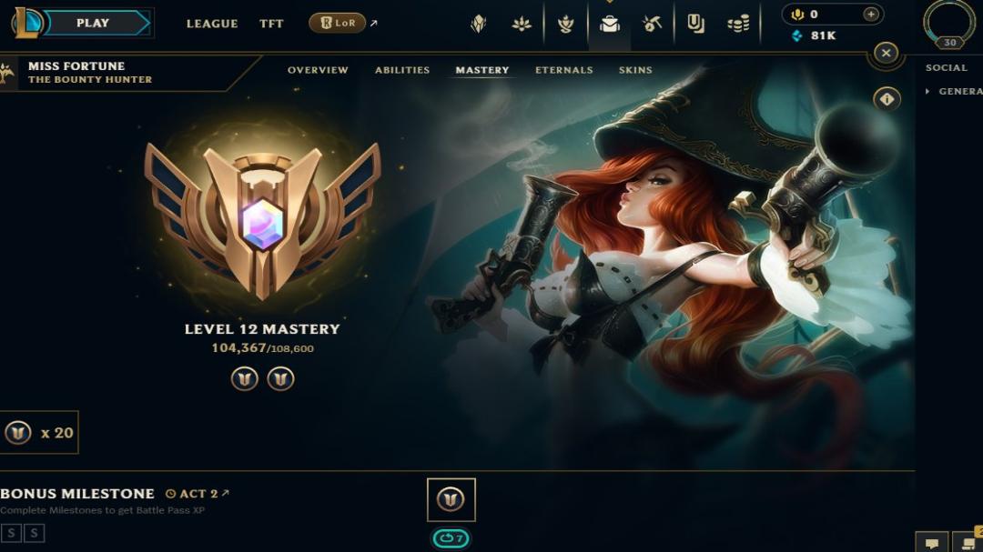 Bronze Account with 20 Champions and 19 Skins on EU West