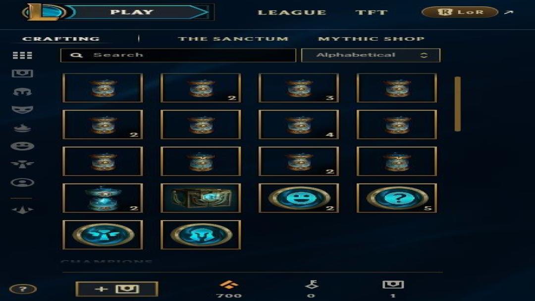 Level 30 Account with 20 Champions on EU West - Iron Rank