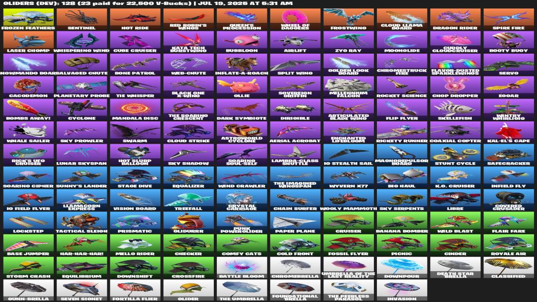 🎮 (PC) Battle Royale Account with 178 Skins | 1 pc. in Stock | 0 Charges, 0 Remaining Price