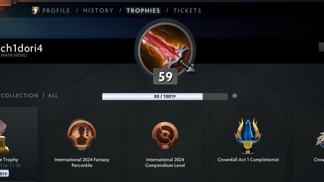 Ranked Dota 2 Account with 2800 Hours and 1700 MMR