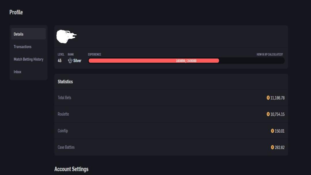 Prime Account with 22000 CS Rating and 2700 FACEIT ELO